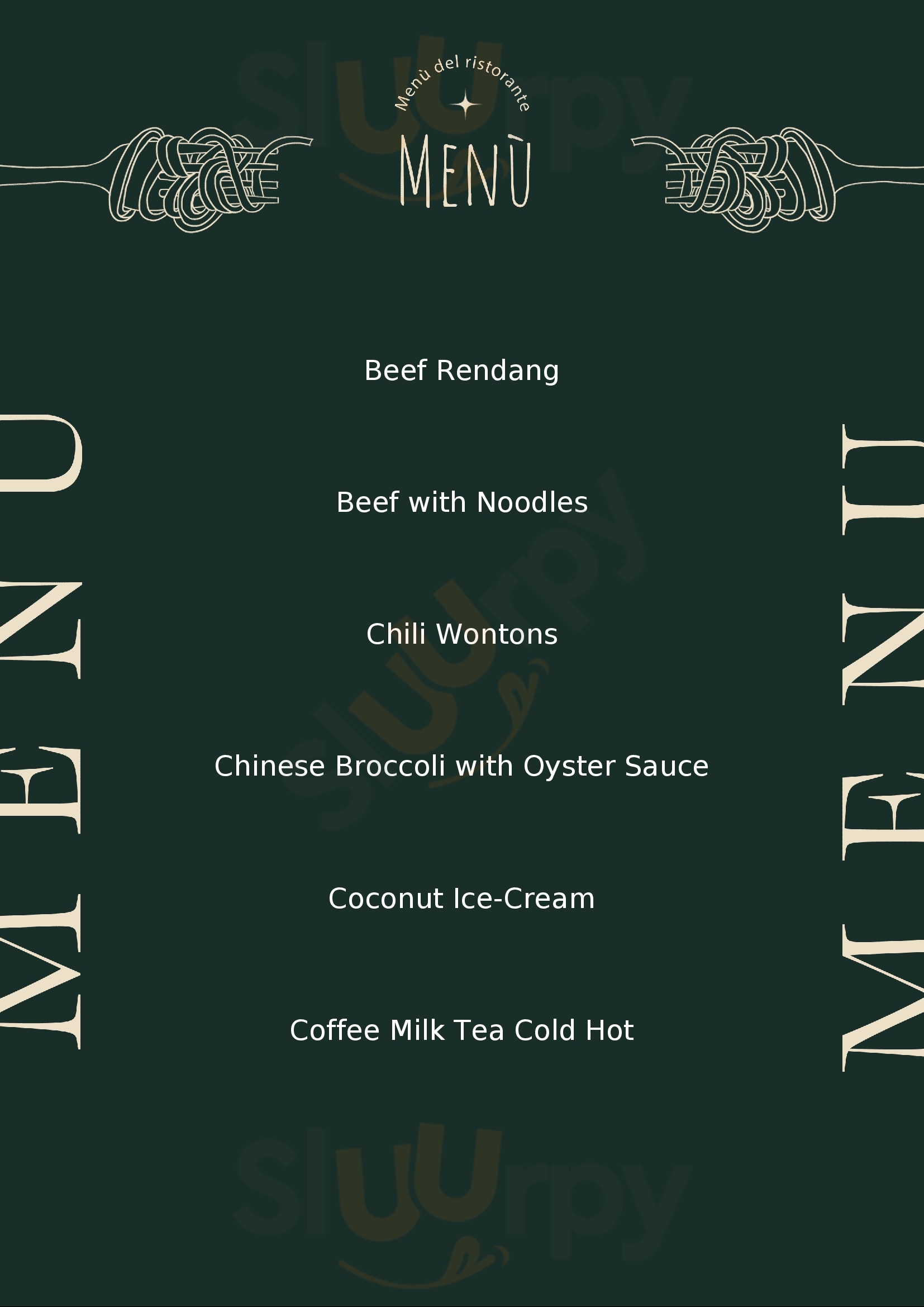 Menu Fuudies - M & M Snacks