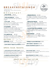Caffe Central menu