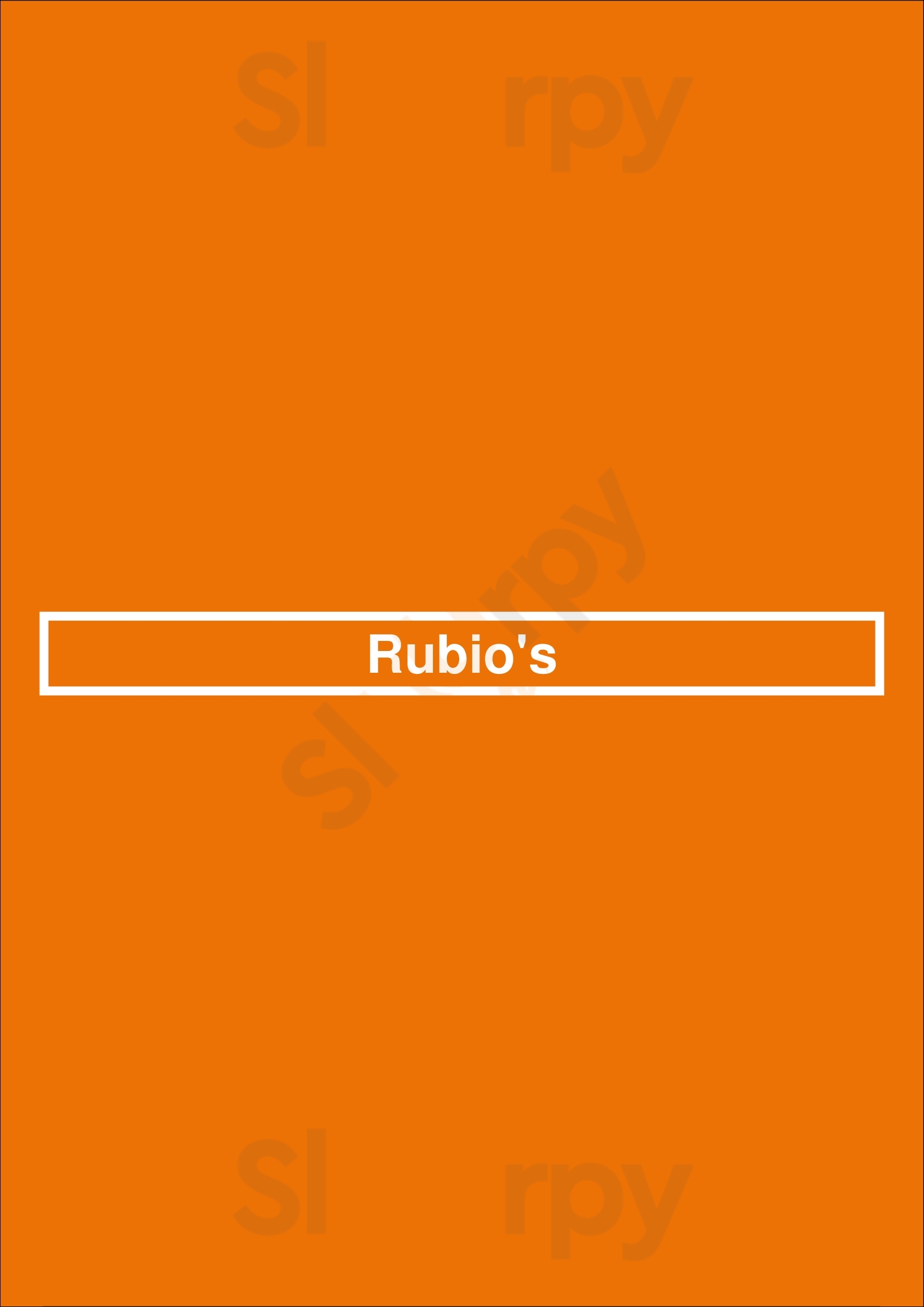 Main Menu - Rubio's Coastal Grill