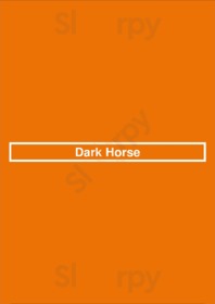 Dark Horse menu