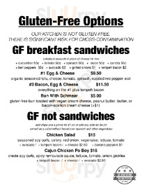 Dc Vegetarian menu