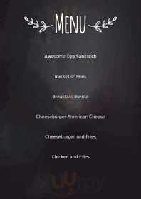 Ruby's Dinette menu