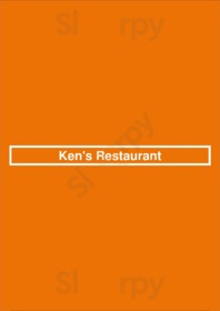 Ken's Restaurant menu