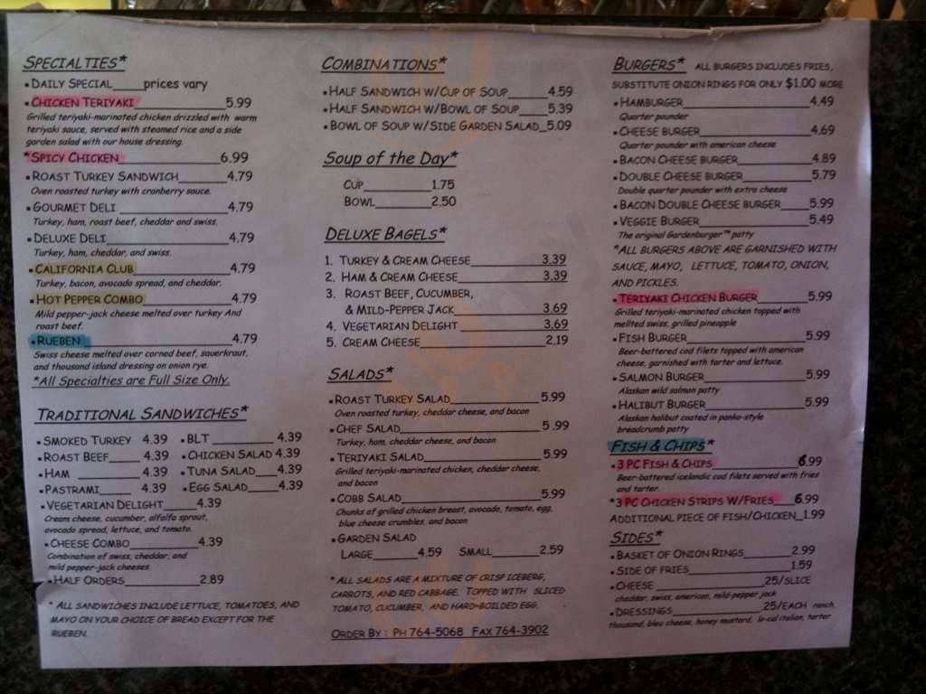 All - Breaktime Deli And Cafe