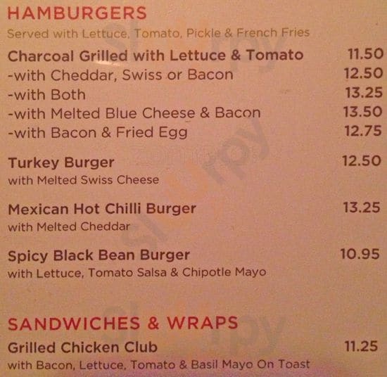 Niall's On 52nd New York City Menu - 1