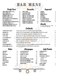 The Boil menu