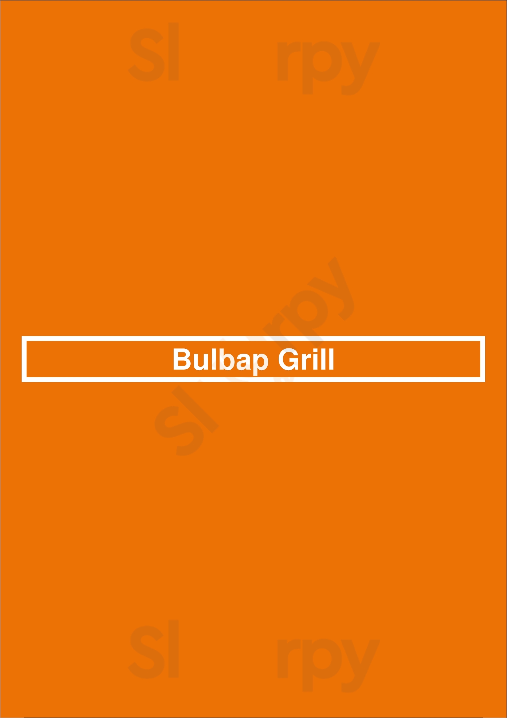 Bulbap Grill Brooklyn Menu - 1