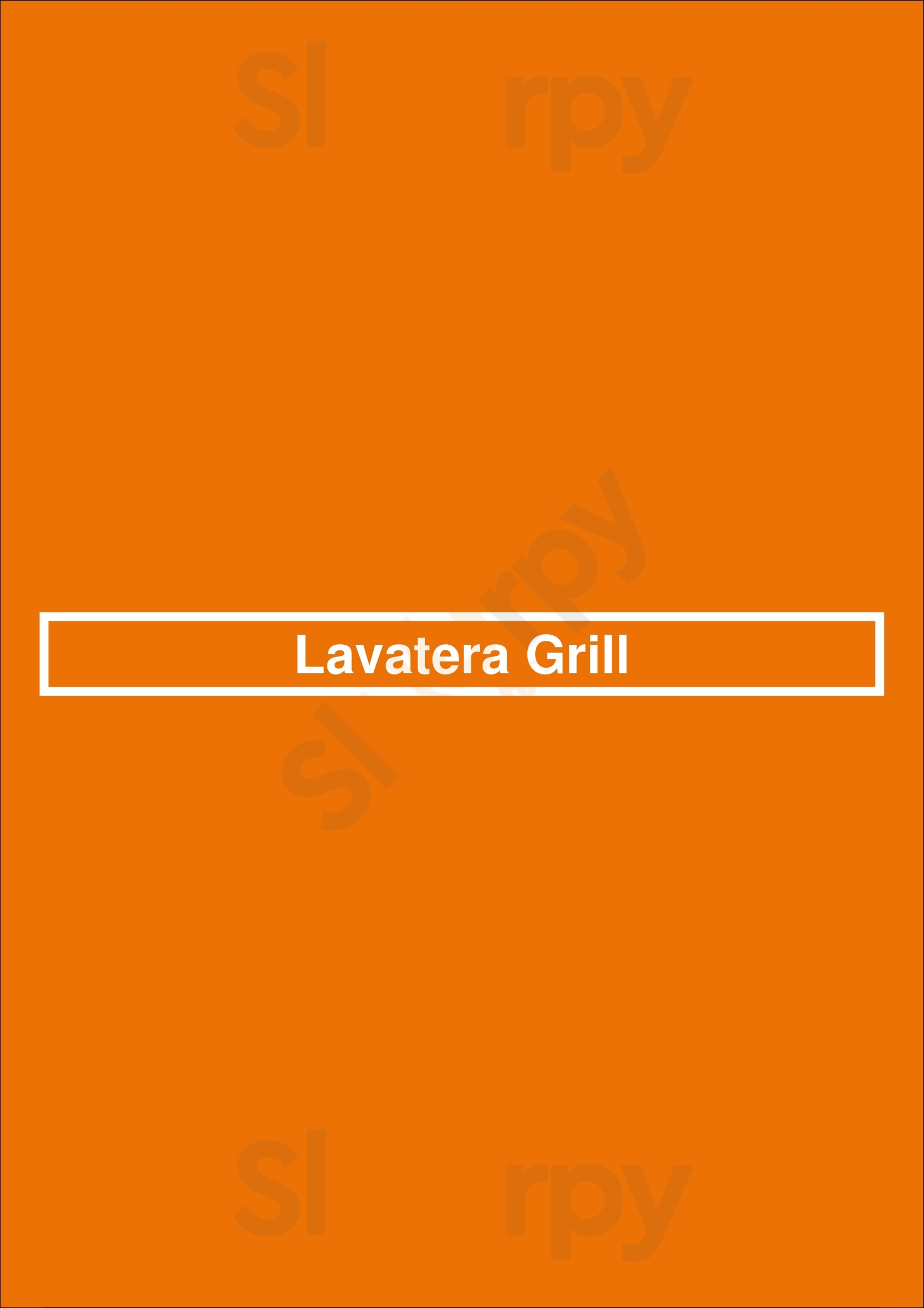 Lavatera Grill Brooklyn Menu - 1