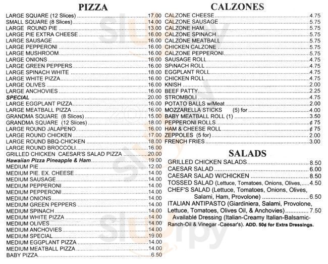 All - Dominick's Pizzeria