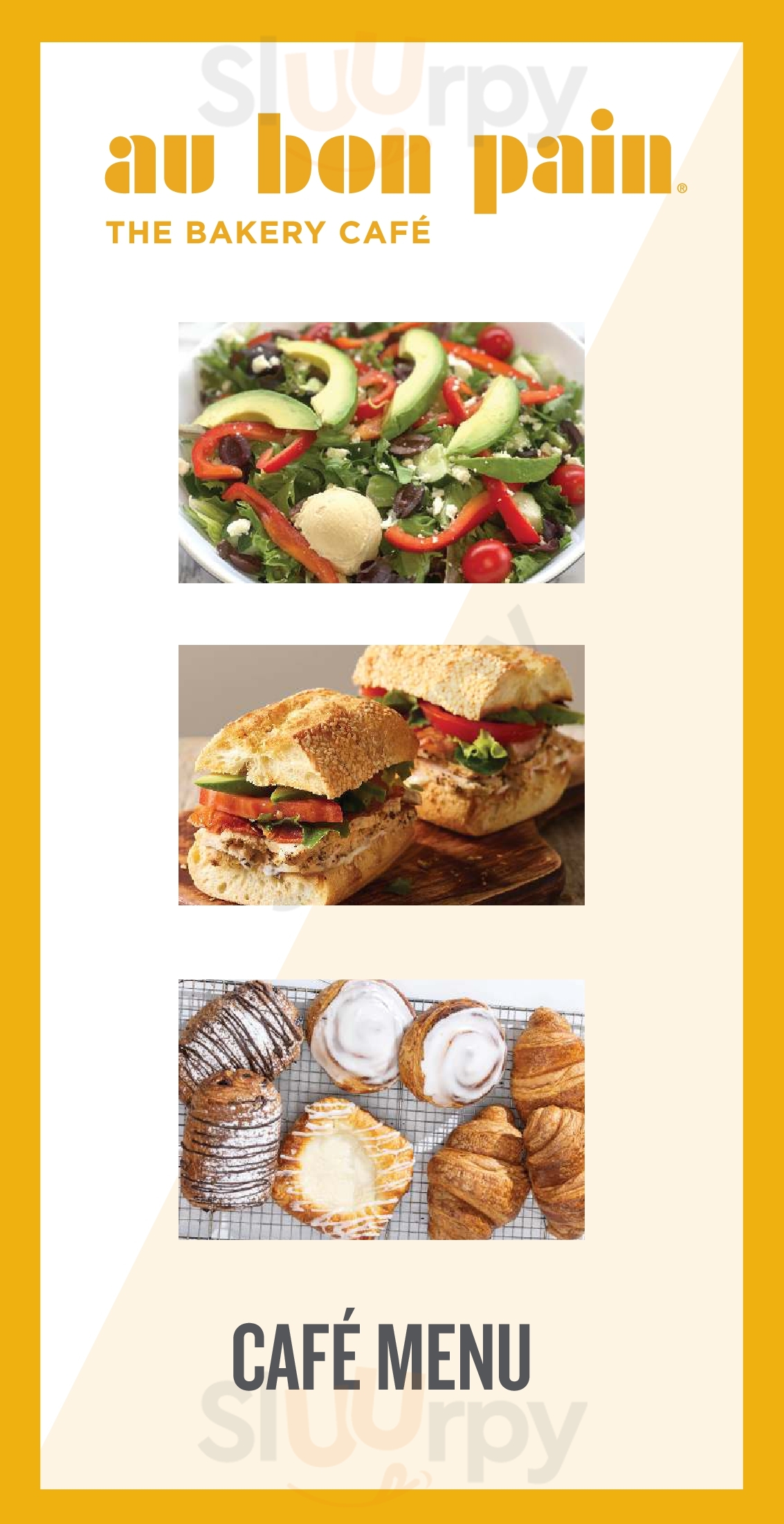 Au Bon Pain Chicago Menu - 1