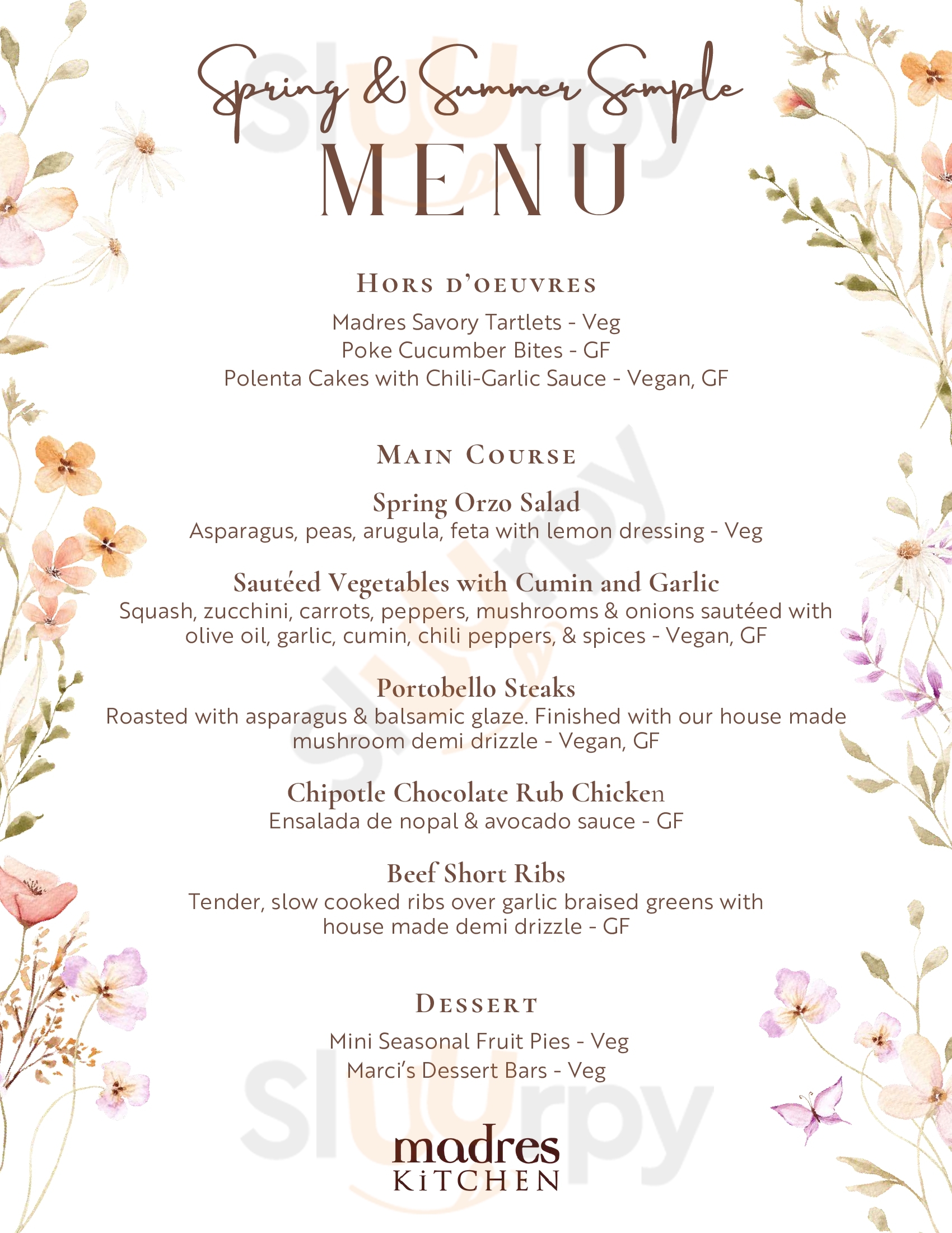 Look Cupcake Seattle Menu - 1