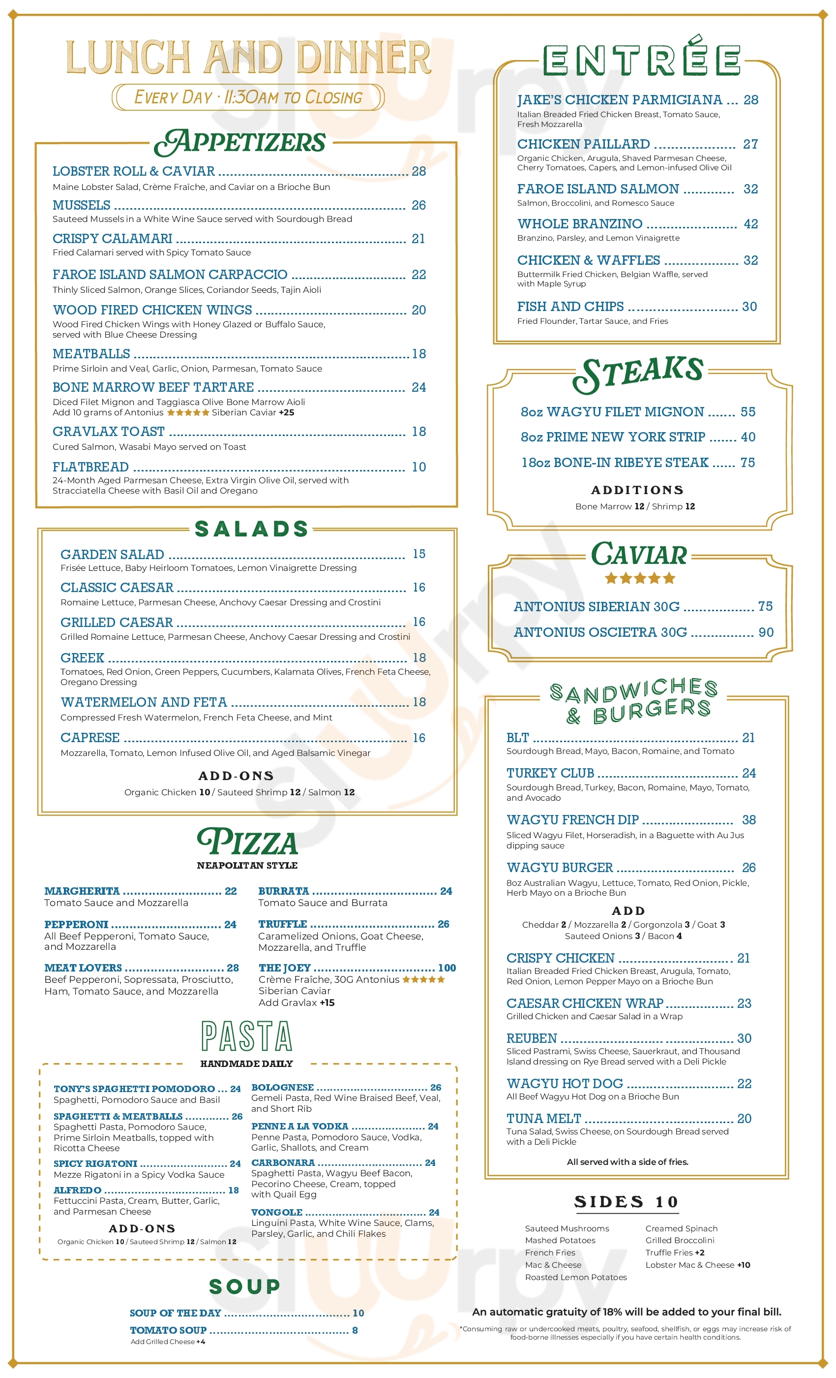 Main Menu - Meche's Cafe