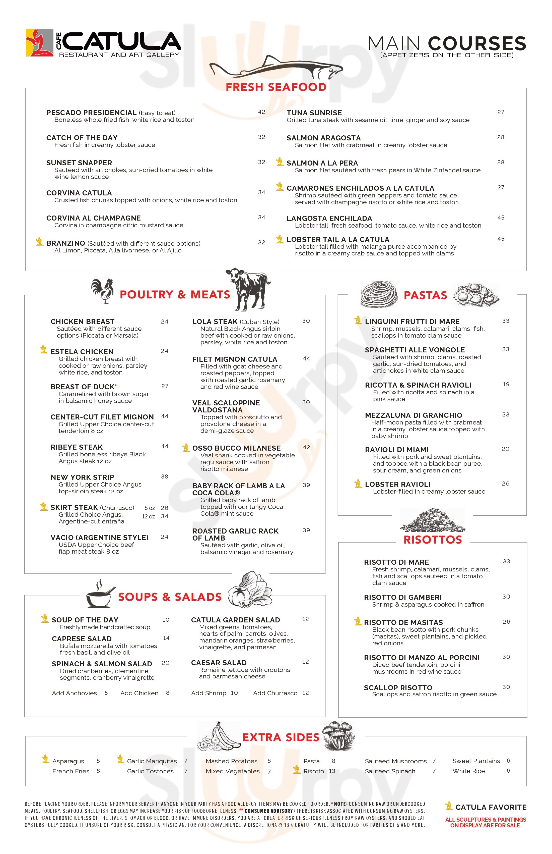 Main Menu - Galloway Diner