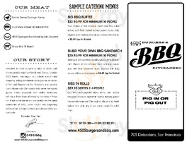 4505 Meats menu