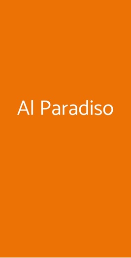 Al Paradiso, Venezia