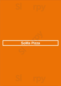 Soma Pizza menu