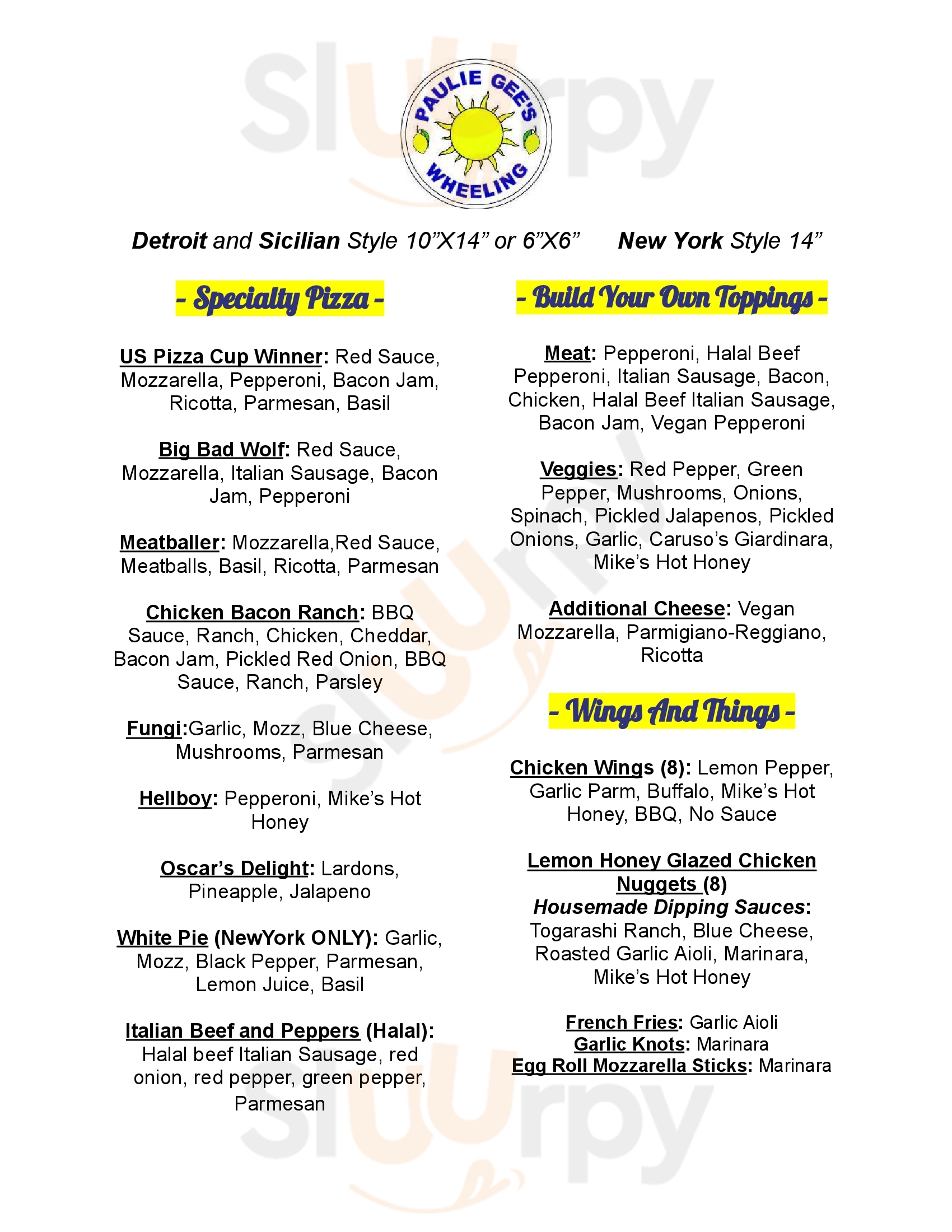 Main Menu - Twisted Hippo Taproom And Eatery