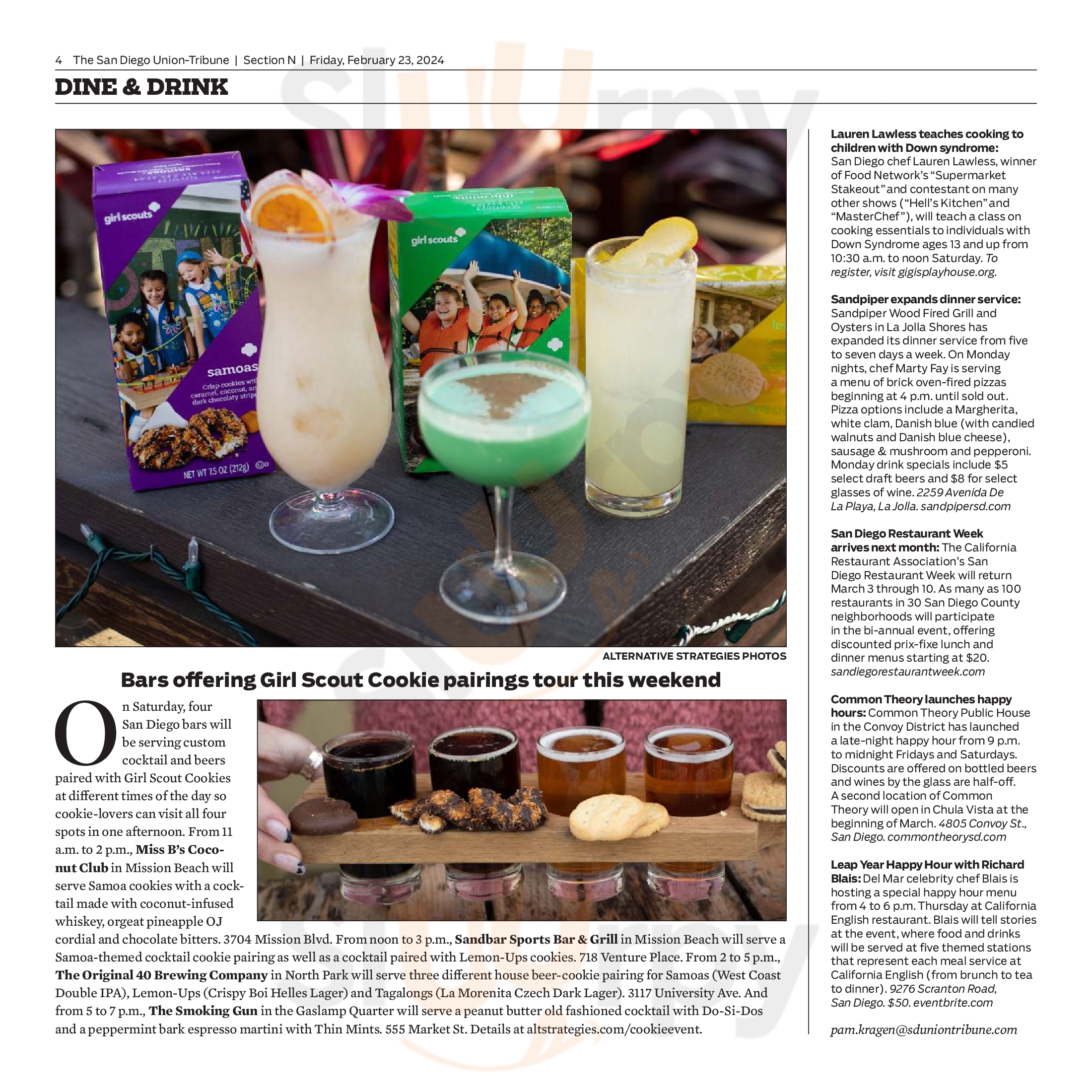 Main Menu - The Original 40 Brewery