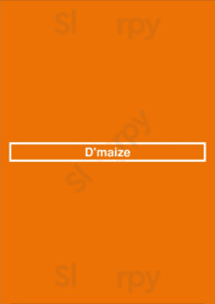 D'maize menu