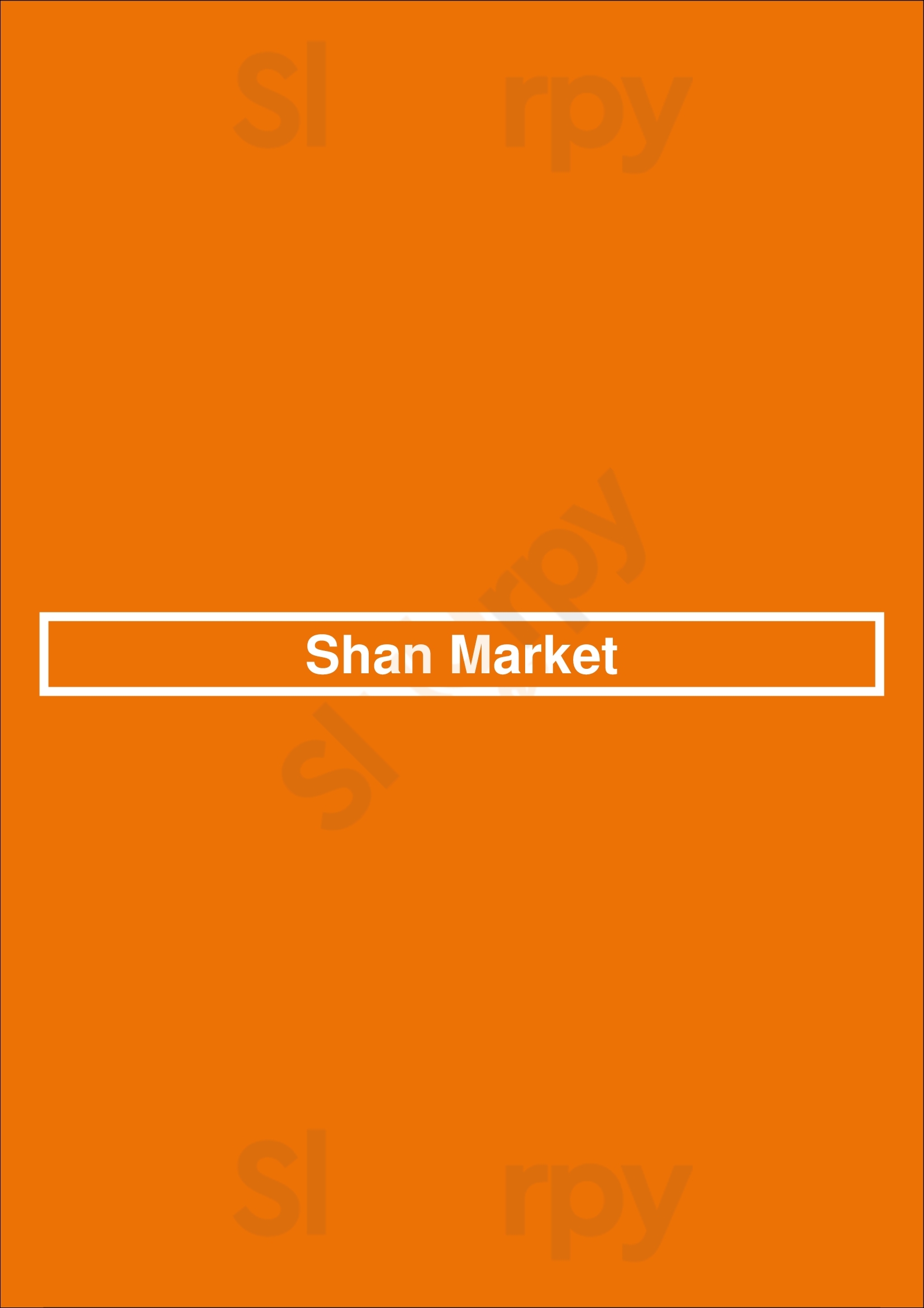 Shan Market Brooklyn Menu - 1