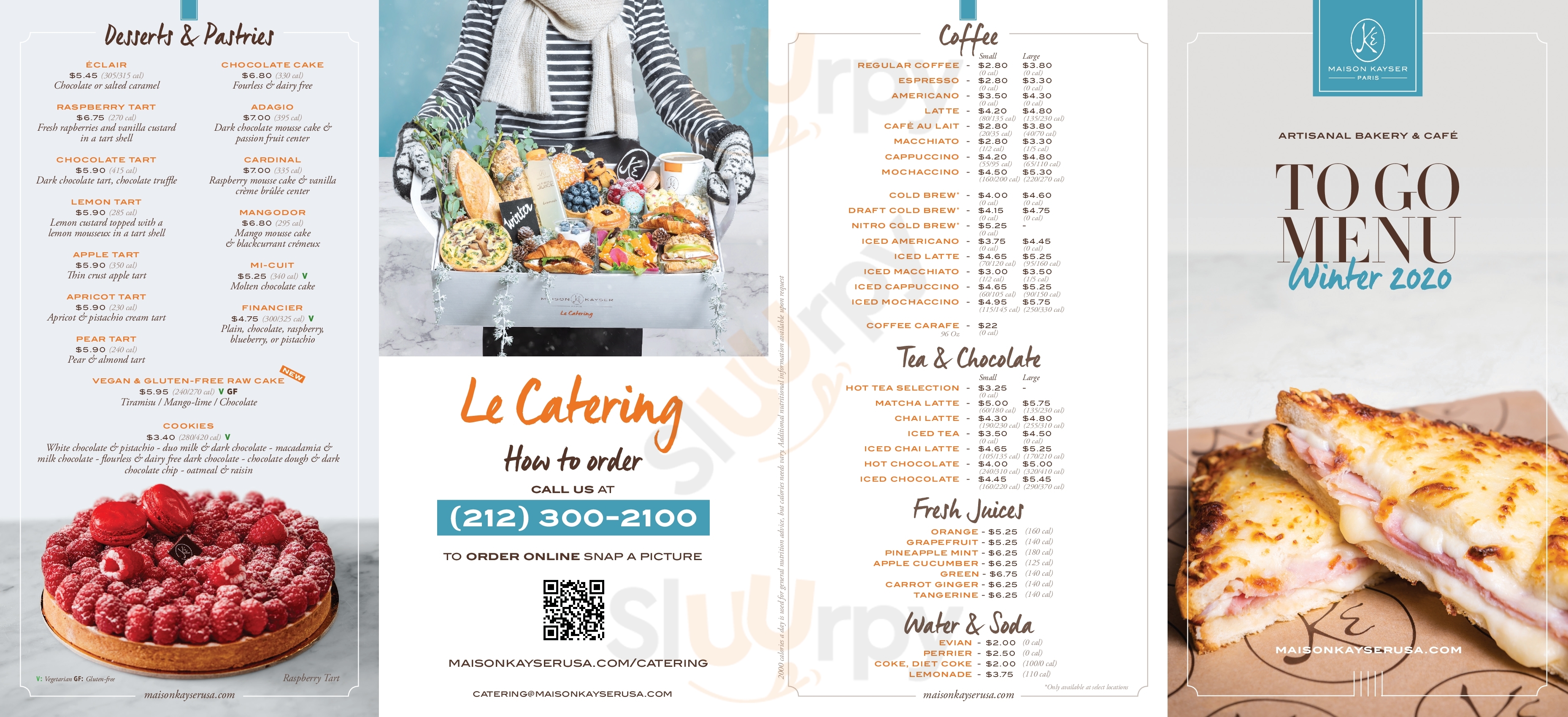 Main Menu - Maison Kayser