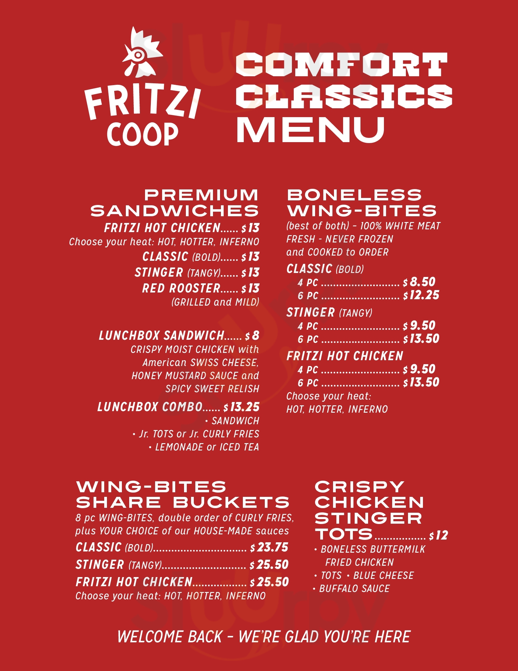 Fritzi Los Angeles Menu - 1