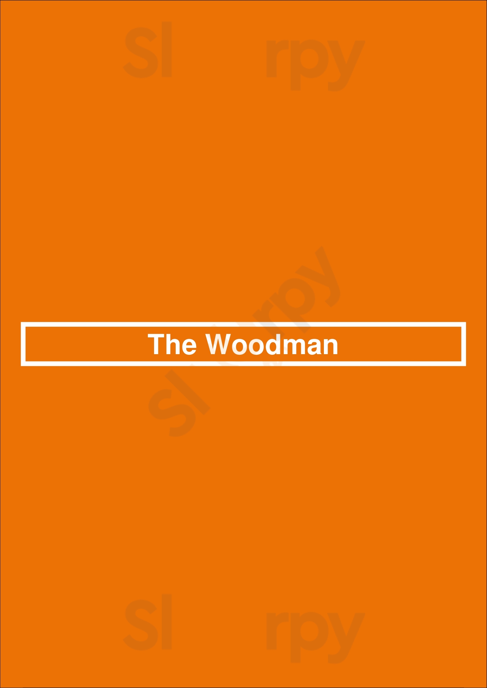 The Woodman Los Angeles Menu - 1