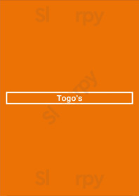 Togo's menu