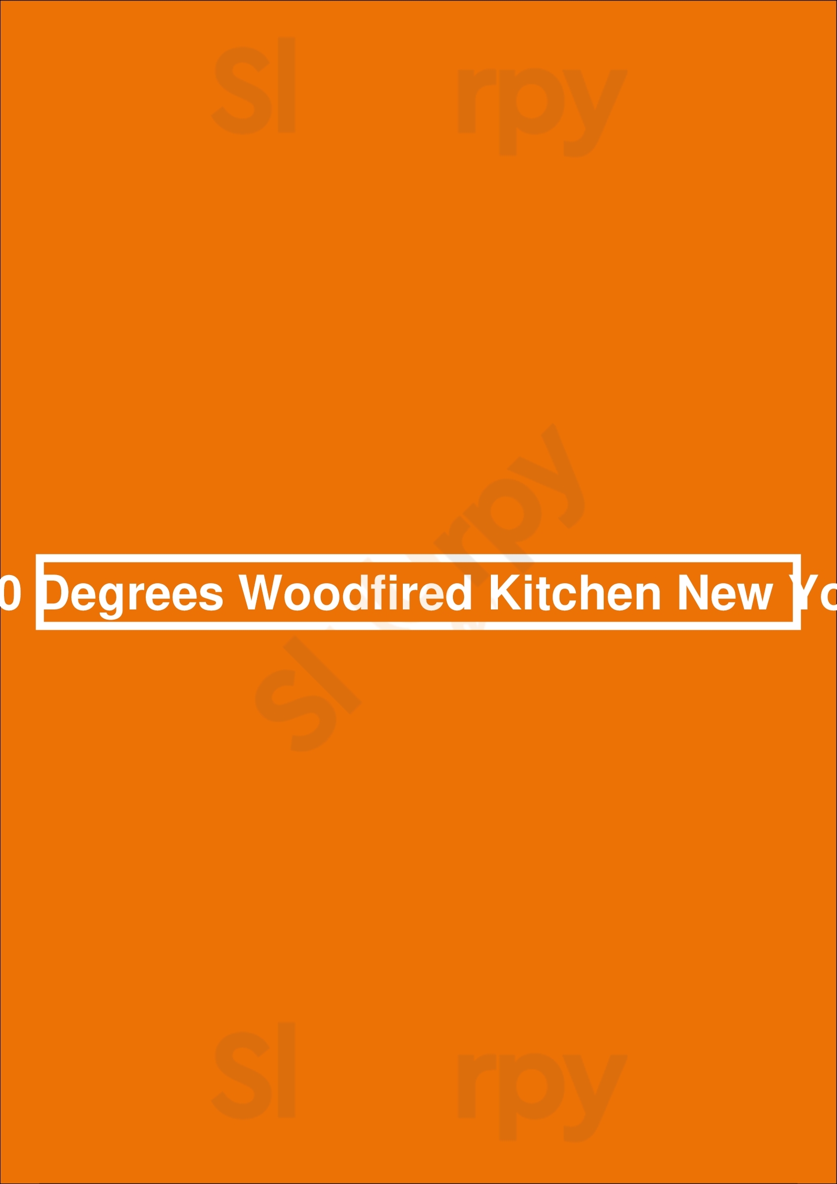 Main Menu - 800 Degrees Woodfired Kitchen New York