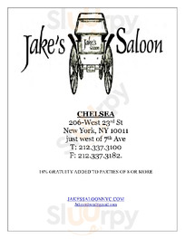 Jake's Saloon, New York City