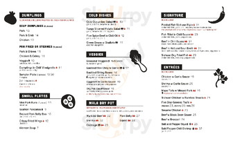 Noodle Lane menu