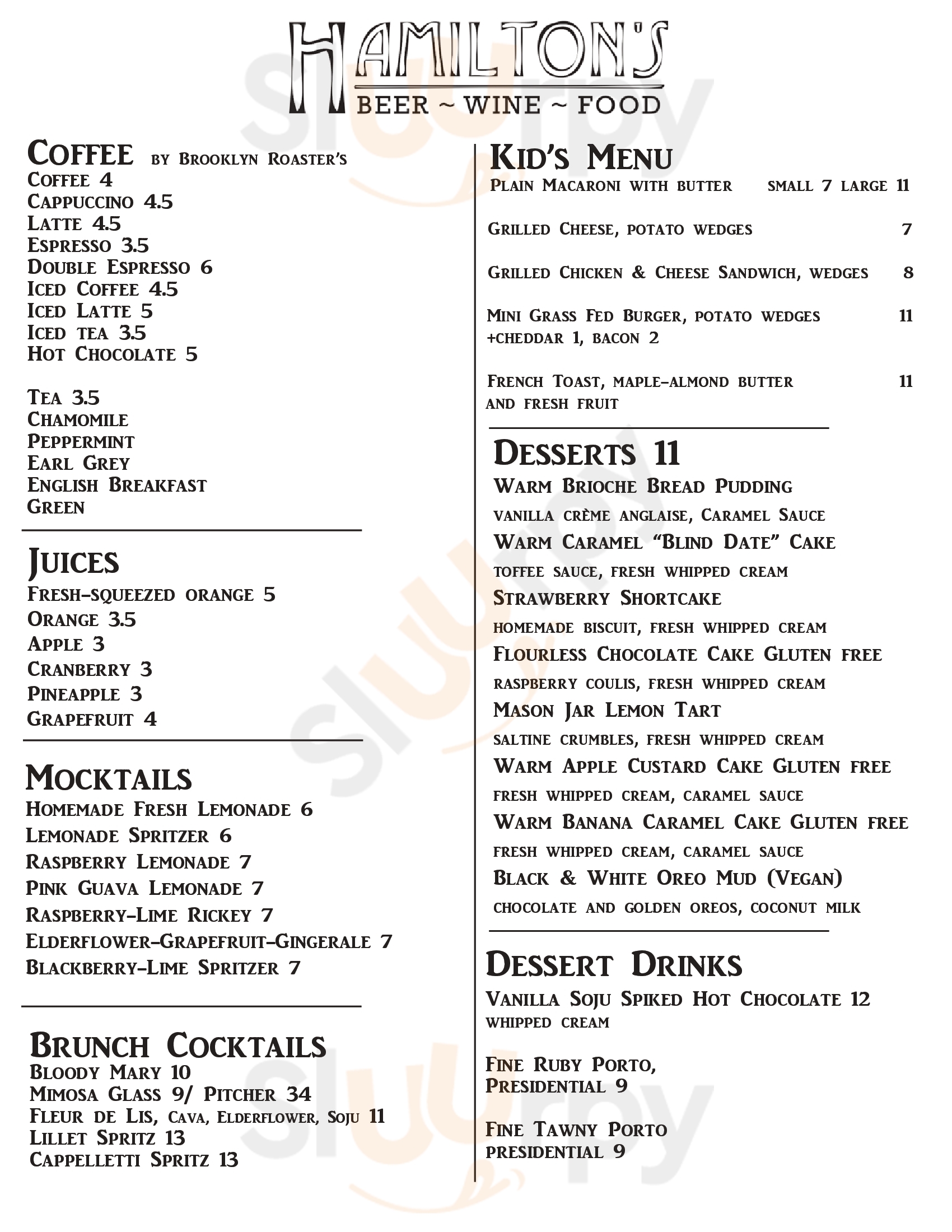 Main Menu - Kushi Bar & Restaurant