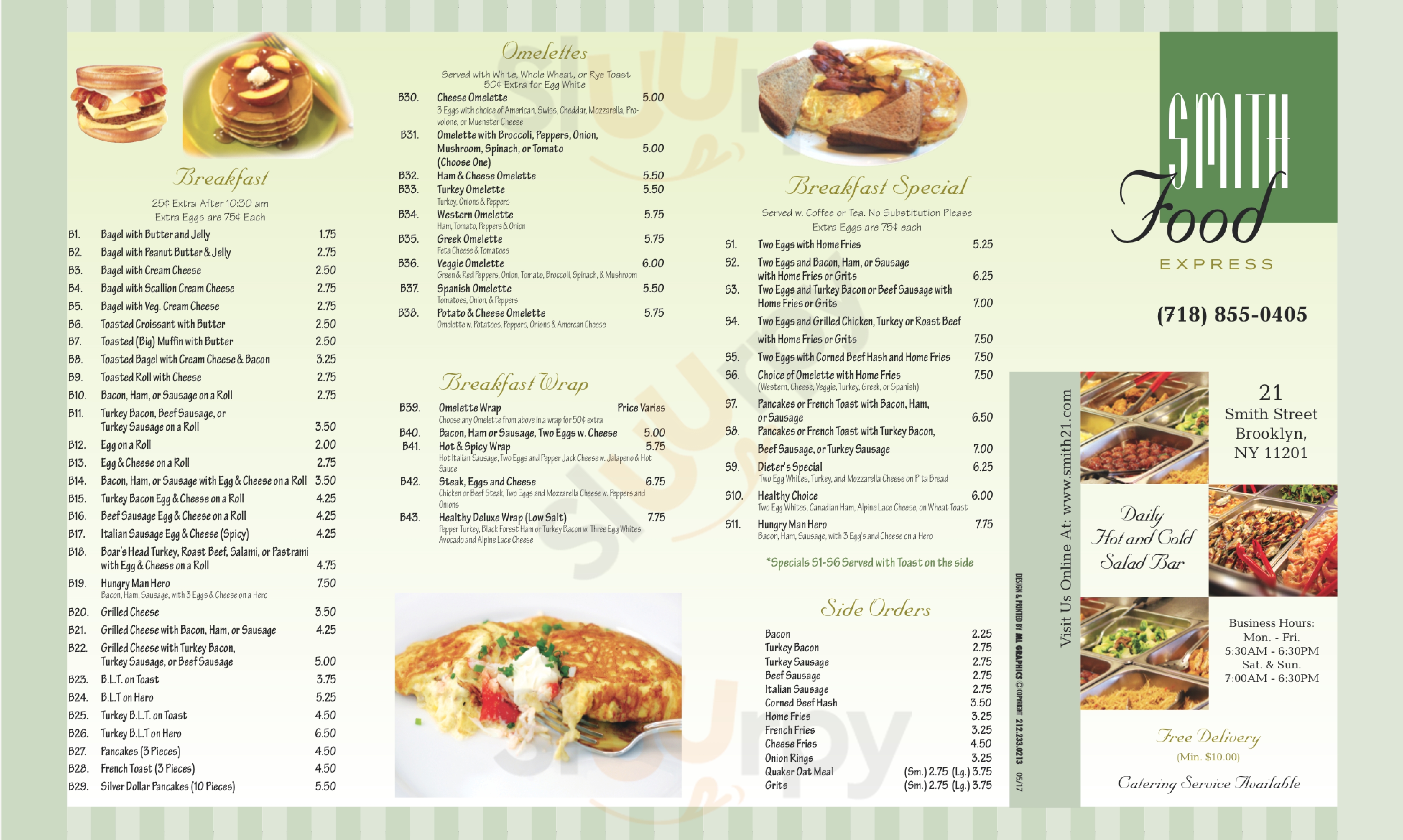 Main Menu - Smith Food Express