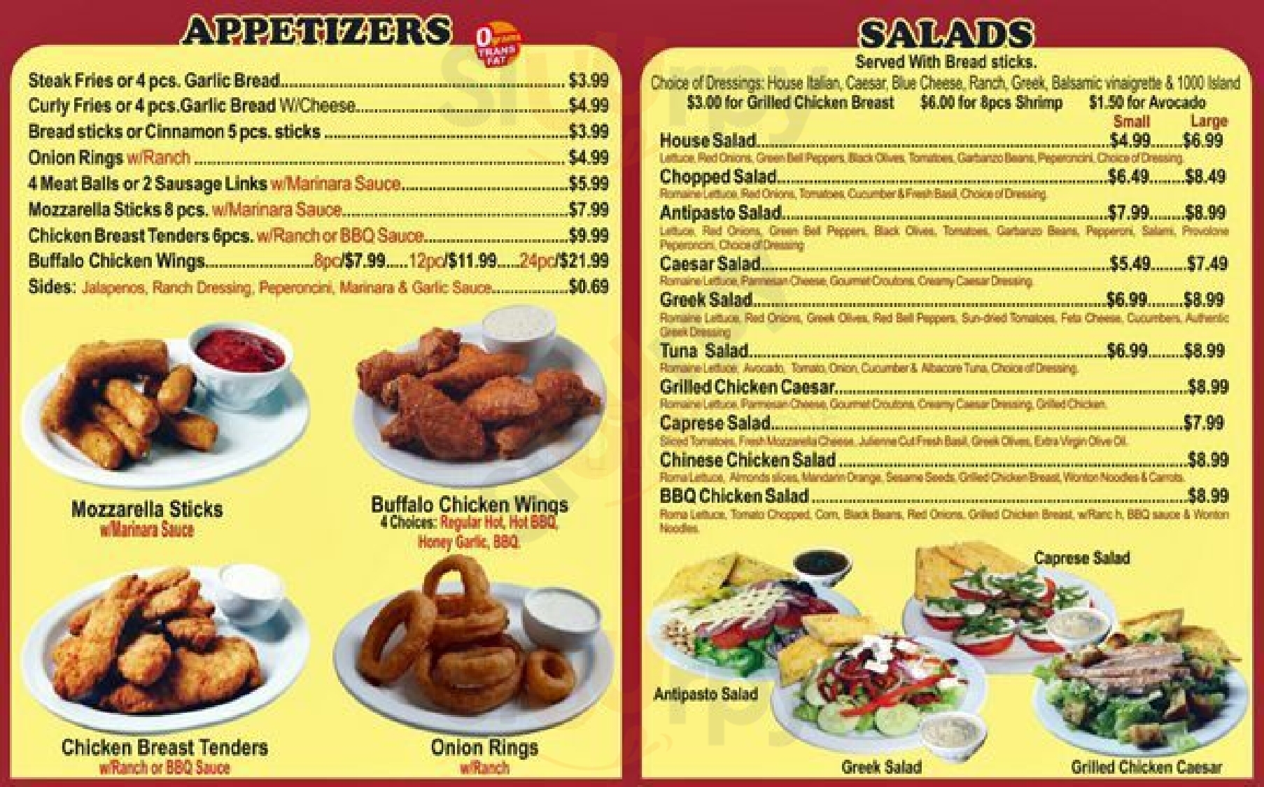 Big Mama's And Papa's Pizzeria West Hollywood Menu - 1