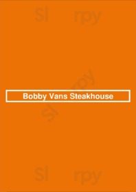 Bobby Vans Steakhouse, New York City