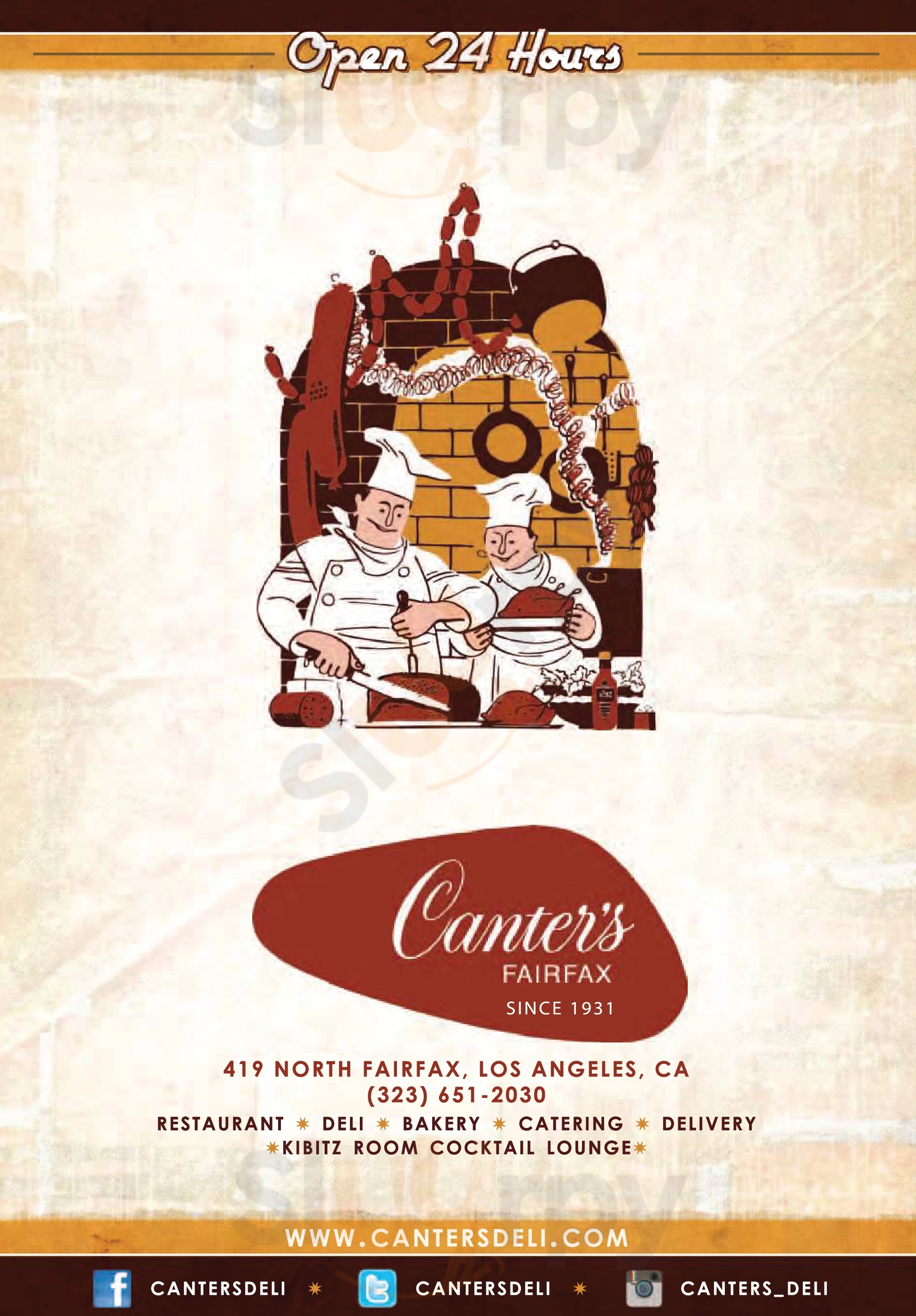 Main Menu - Schwartz Bakery & Deli