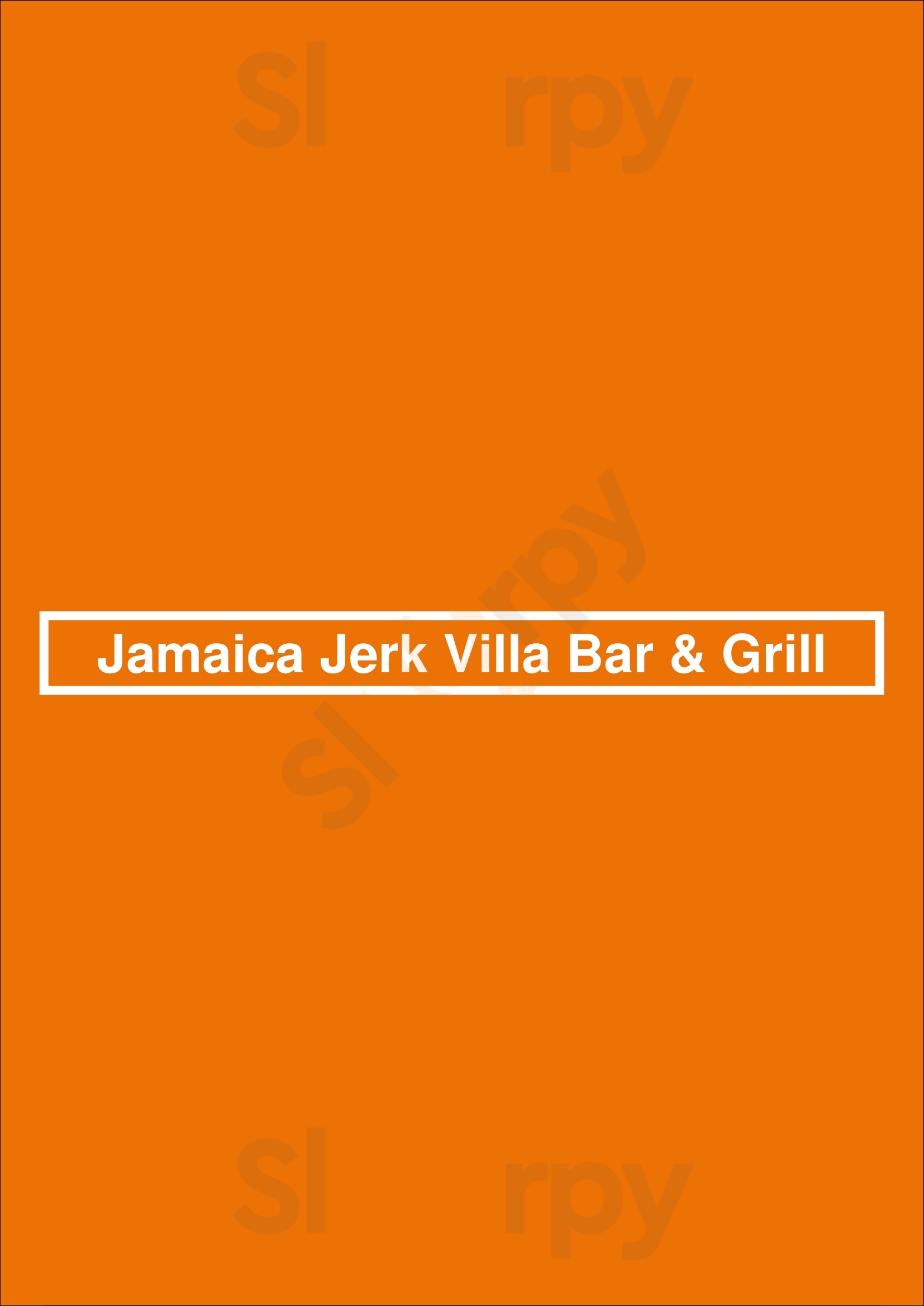 Jamaica Jerk Villa Bar & Grill Chicago Menu - 1