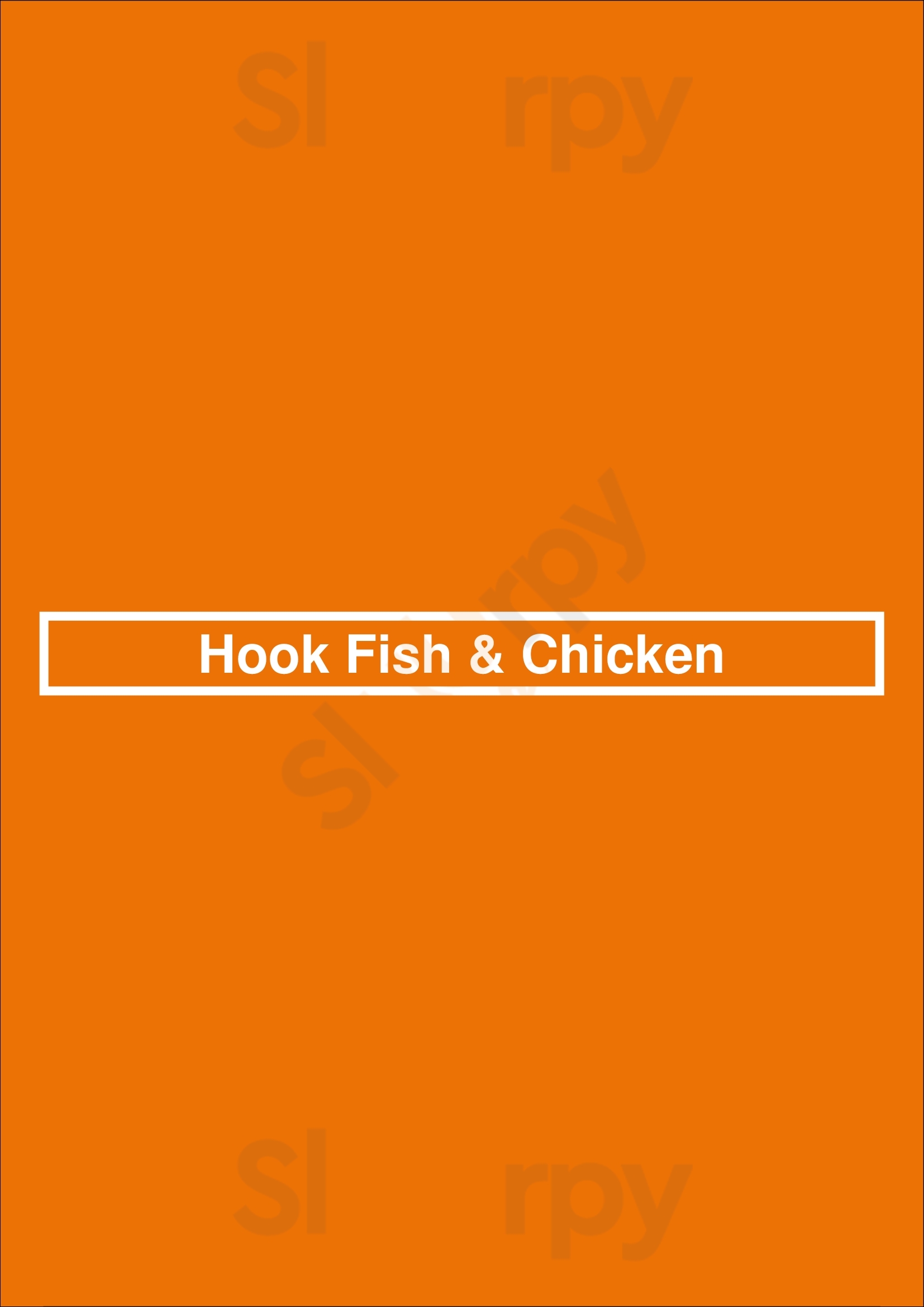 Hook Fish & Chicken Chicago Menu - 1