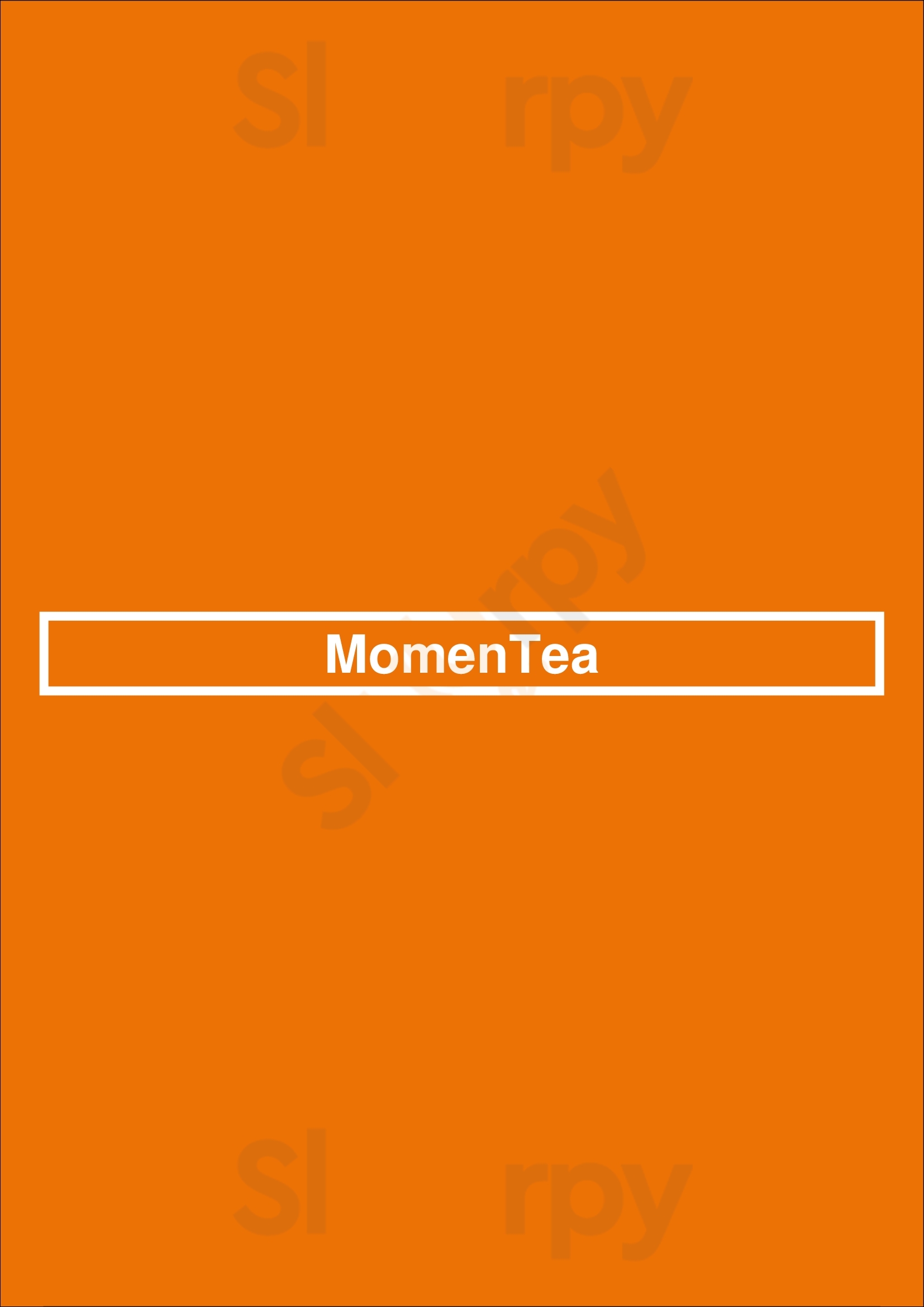Main Menu - Momentea