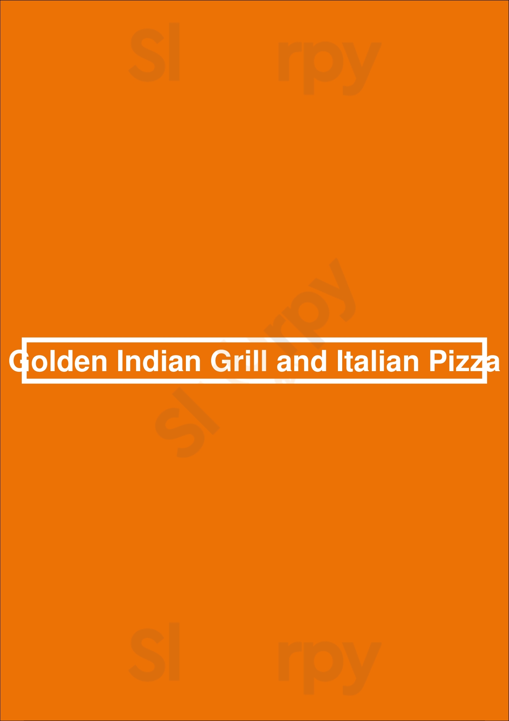 Golden Indian Grill And Italian Pizza Los Angeles Menu - 1