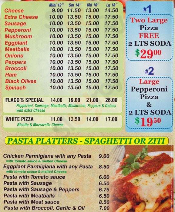 All - Flaco's Pizza