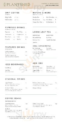 Plantshed Cafe 87th Street