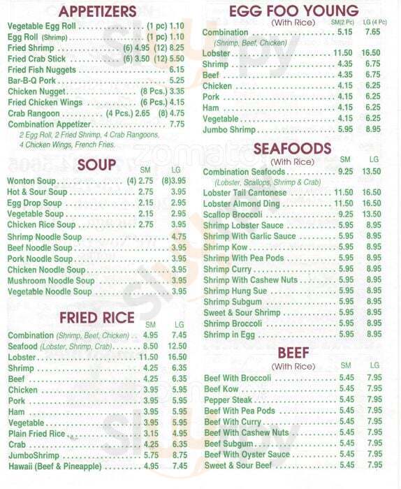 All - Kwei Iin Carry-out