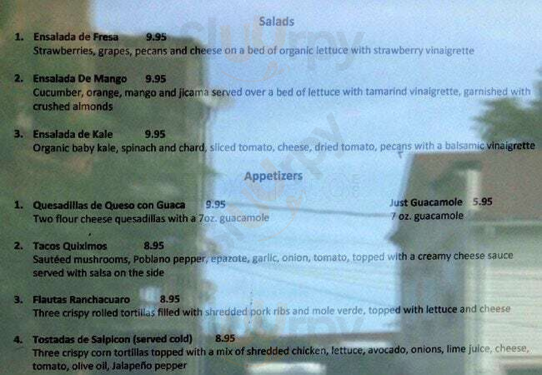 Yolo's Chicago Menu - 1