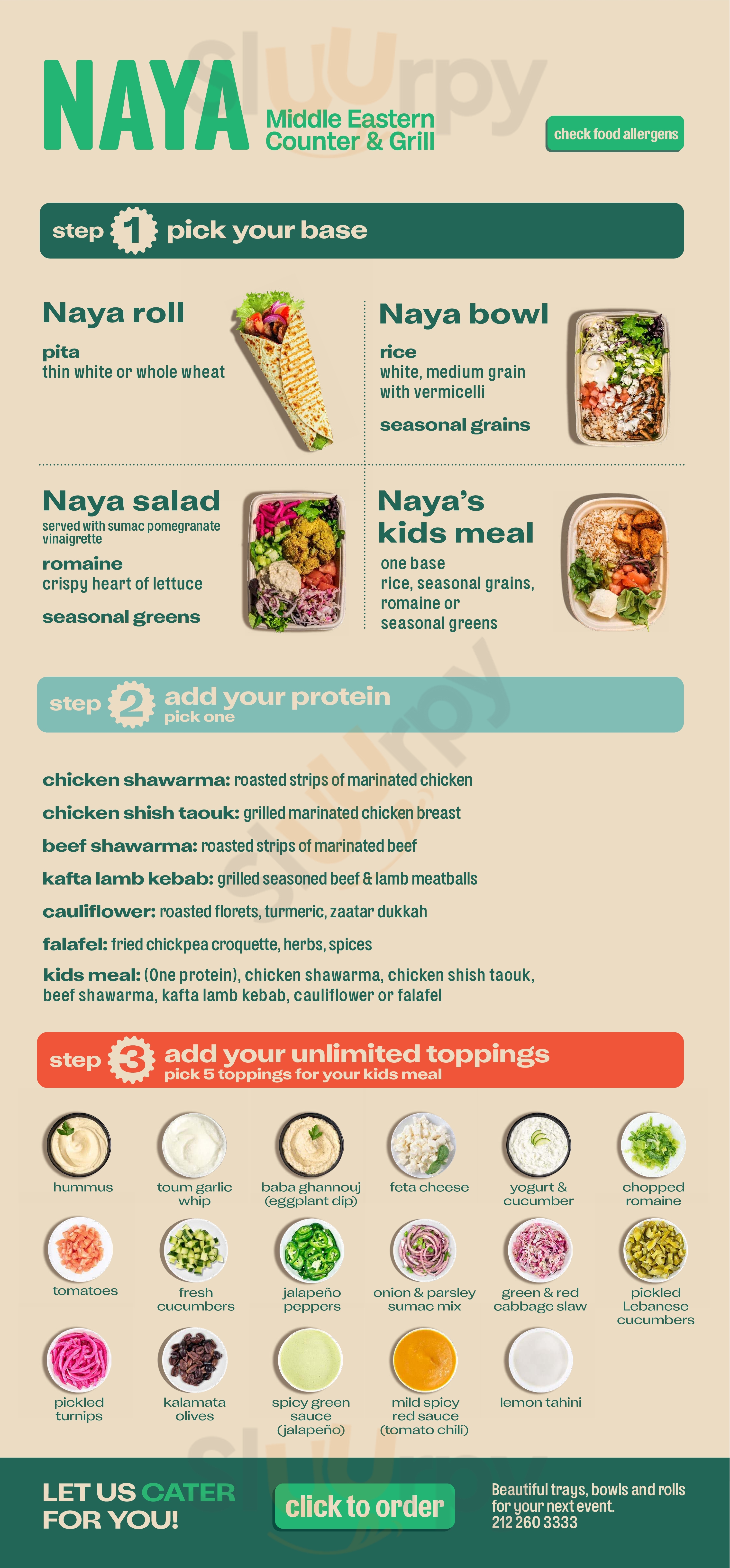 Main Menu - Naya Express