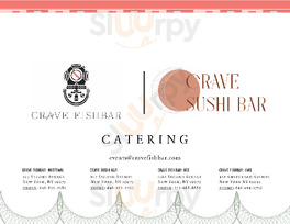 Crave Ceviche Bar menu