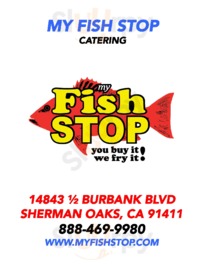 My Fish Stop menu