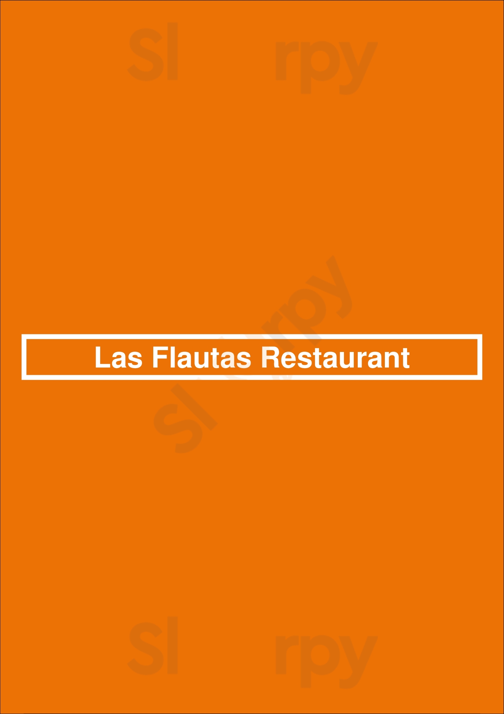 Las Flautas Restaurant Los Angeles Menu - 1