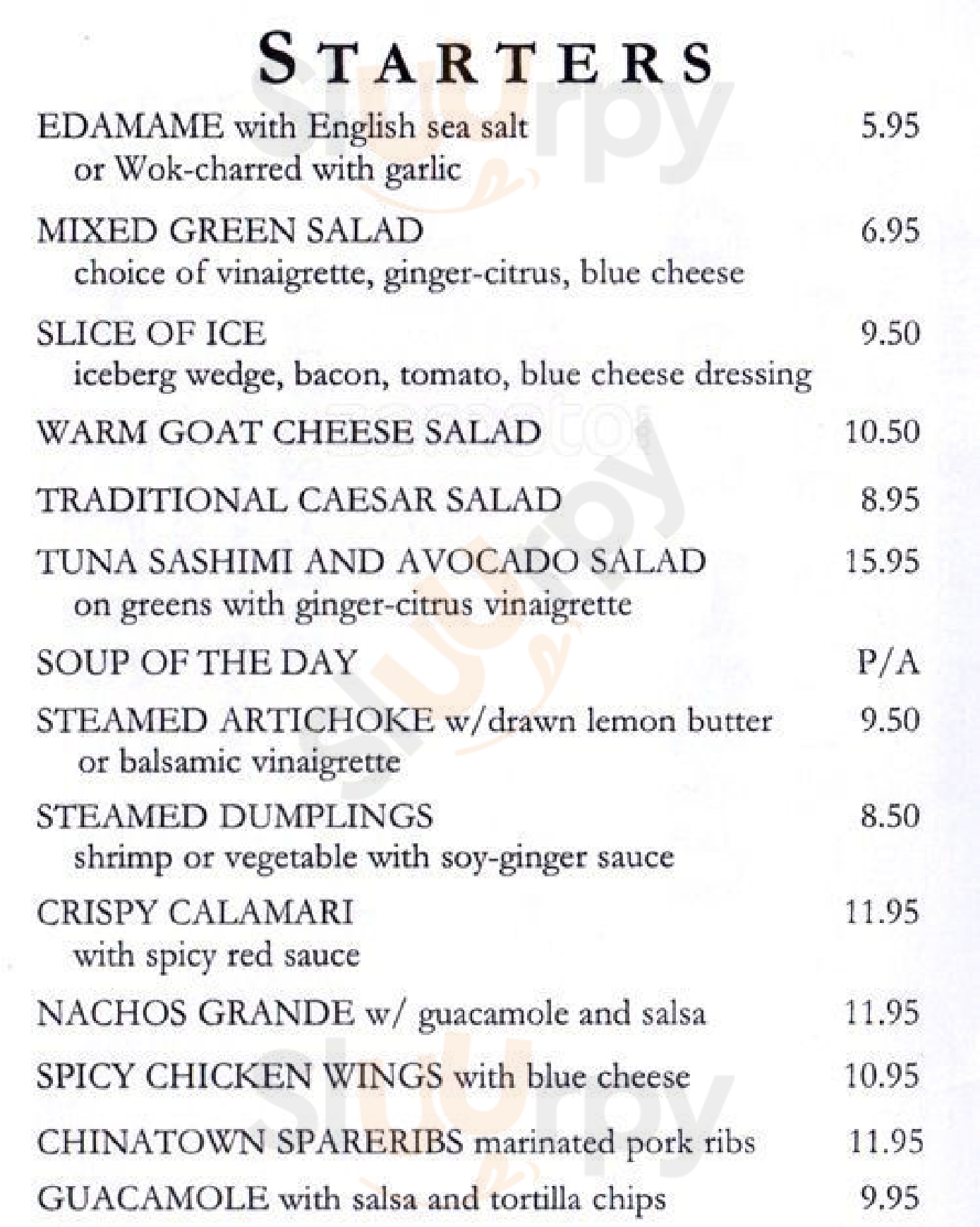 Hi Life Bar & Grill New York City Menu - 1