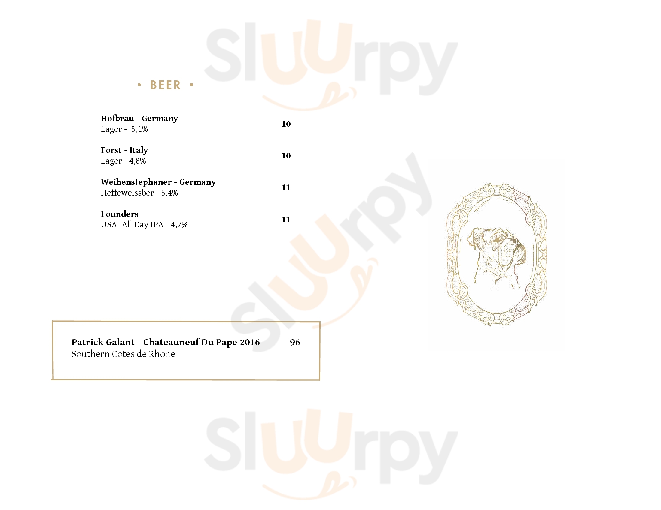 Main Menu - Blue Dog Kitchen